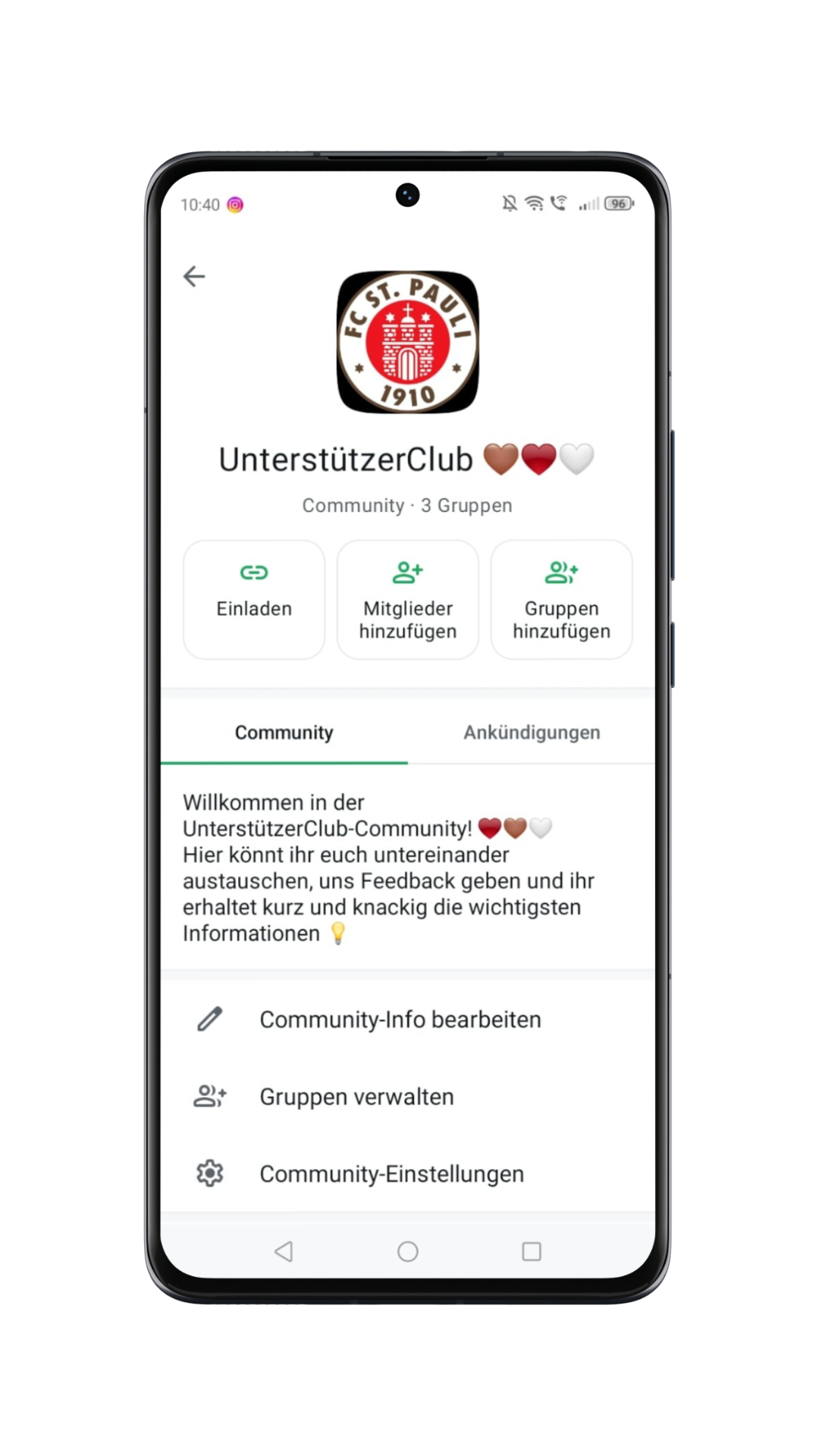 UNTERSTÜTZERCLUB-COMMUNITY JETZT AUCH BEI WHATSAPP!